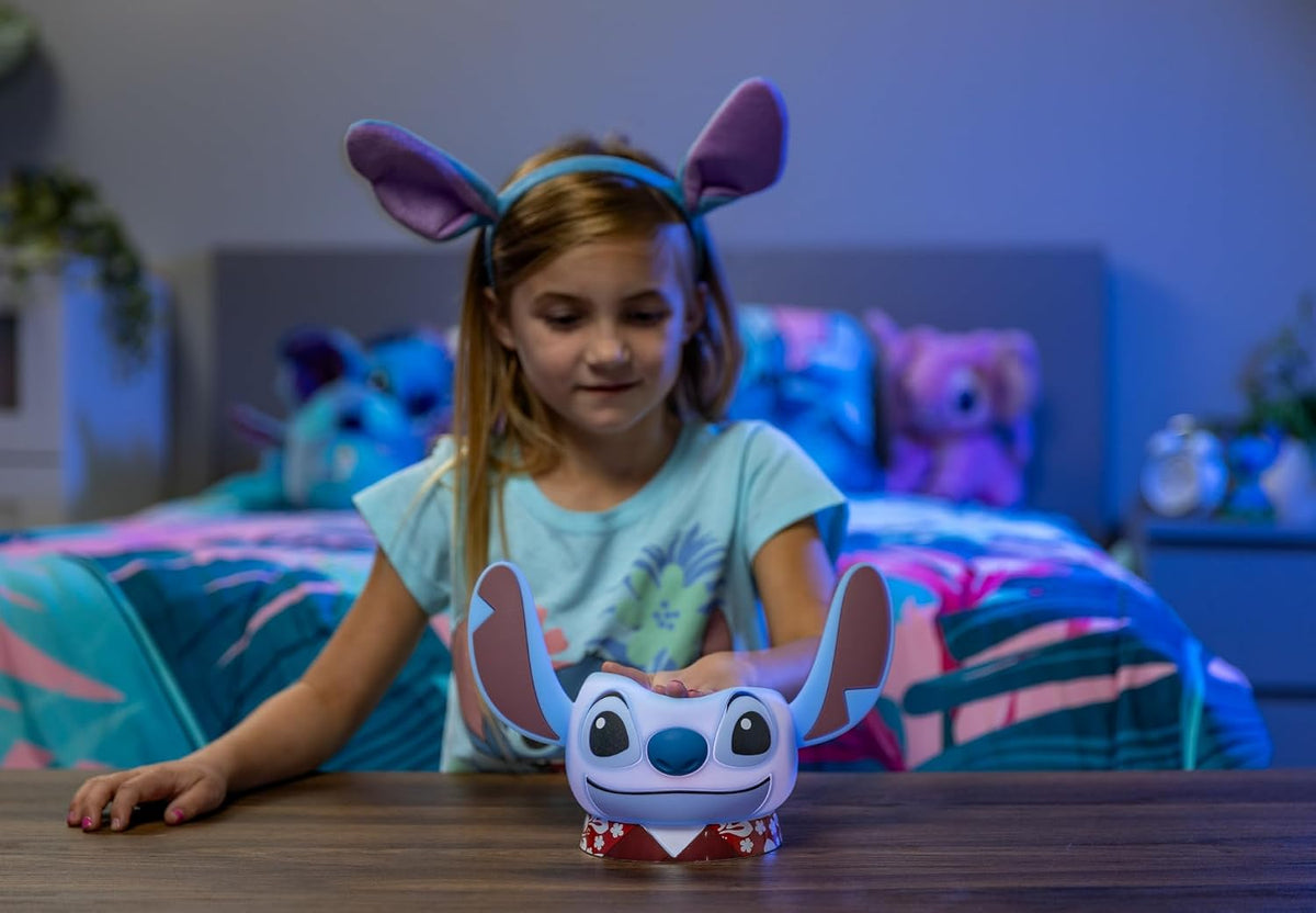 Disney Lilo and Stitch Luz Aplastable, Luz de Noche para Niños, Lám...