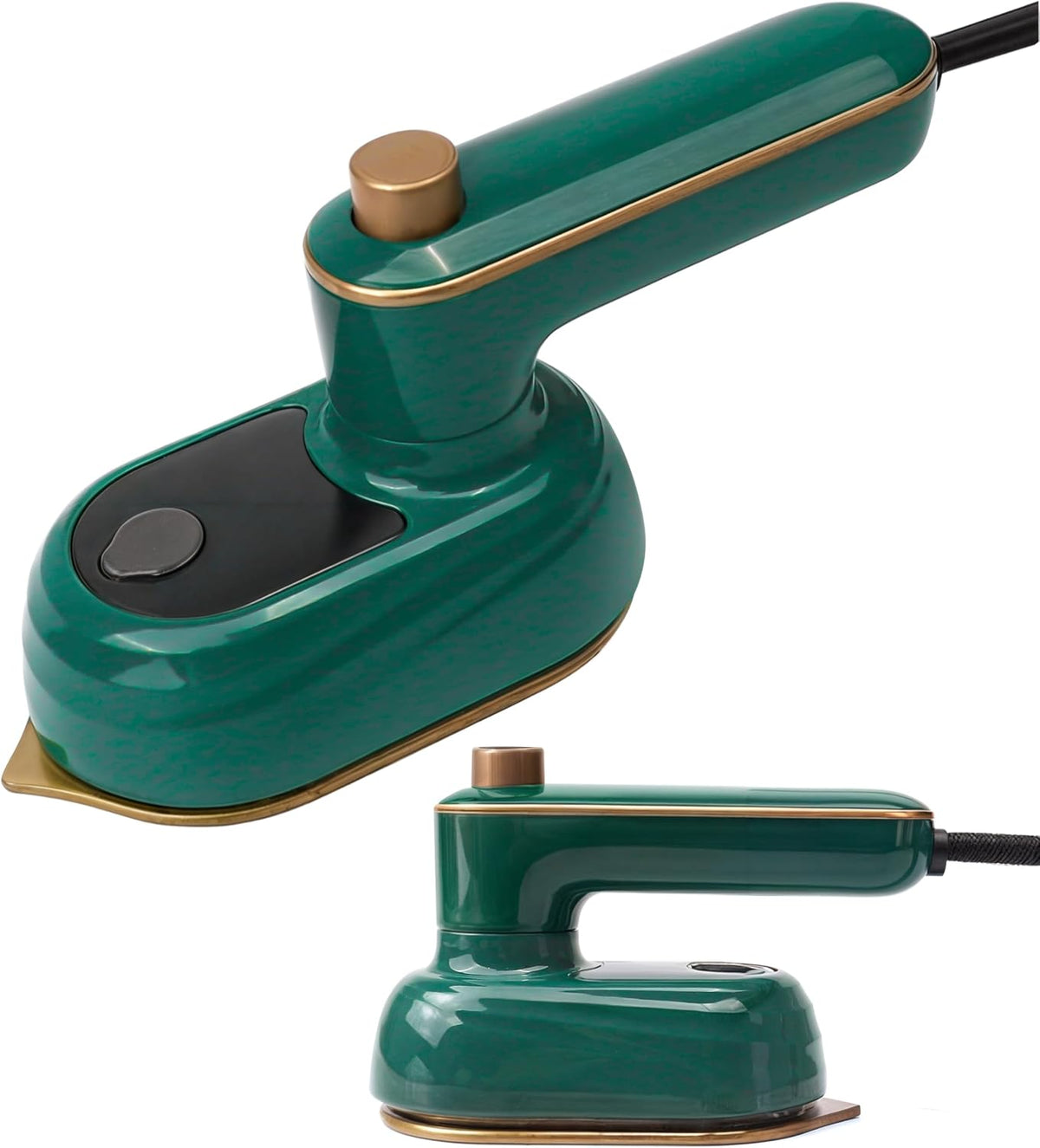 Vaporizador de viaje para ropa, plancha de ropa giratoria portátil,...