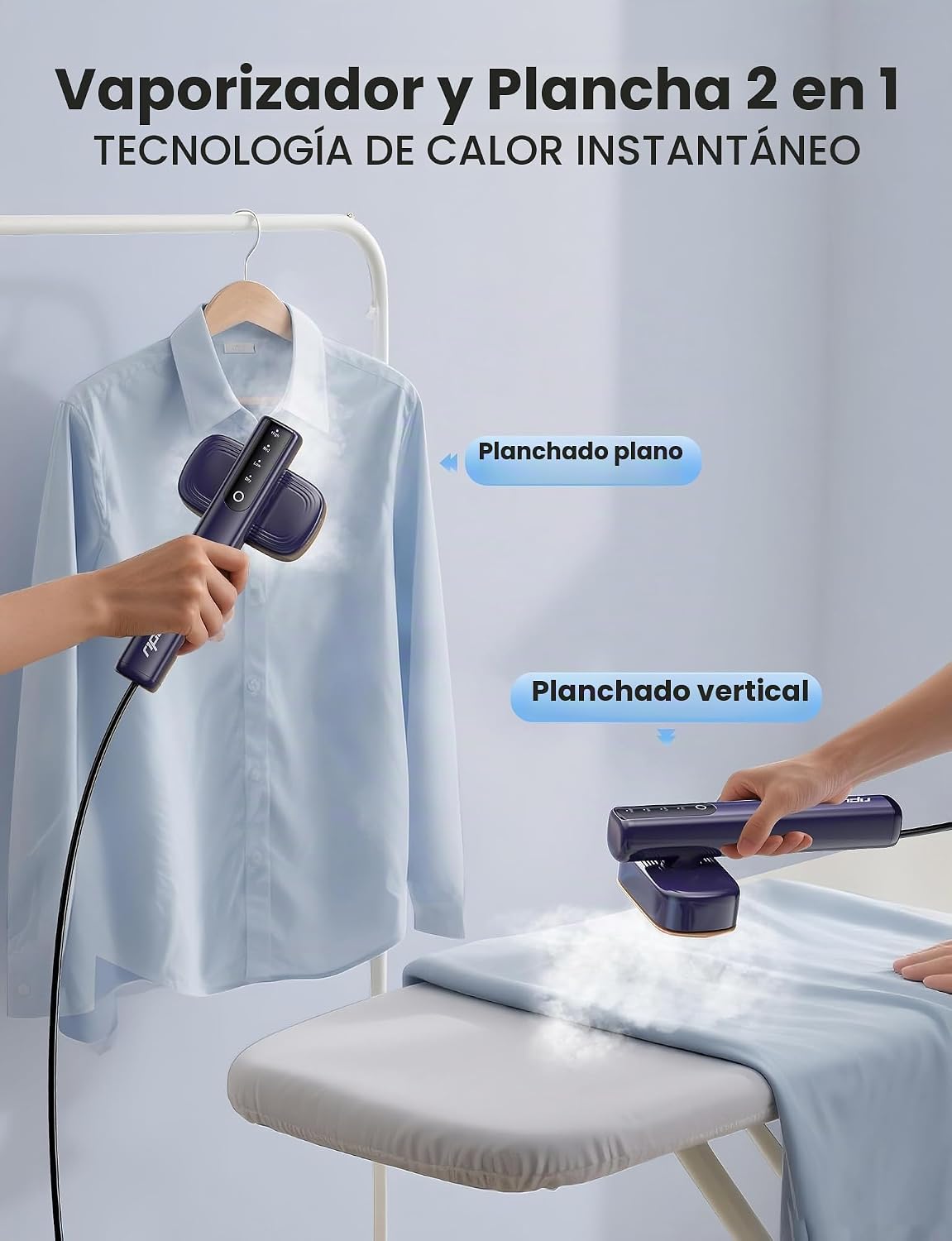 Vaporizador de ropa Eliminación rápida de arrugas | Vaporizador de...