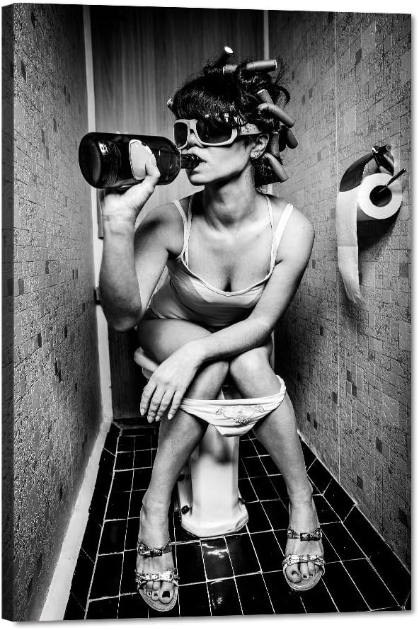 Impresiones modernas de mujer sexy en lienzo Arte de pared de moda...