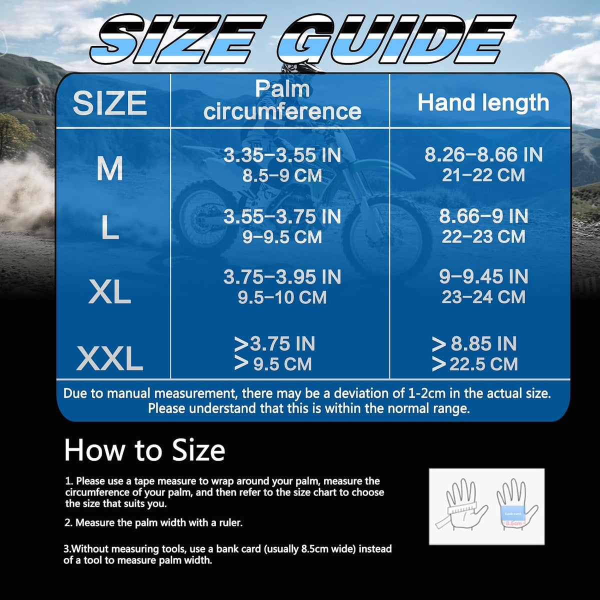 faralite Guantes de motocicleta para hombres y mujeres \u2013 Guant...