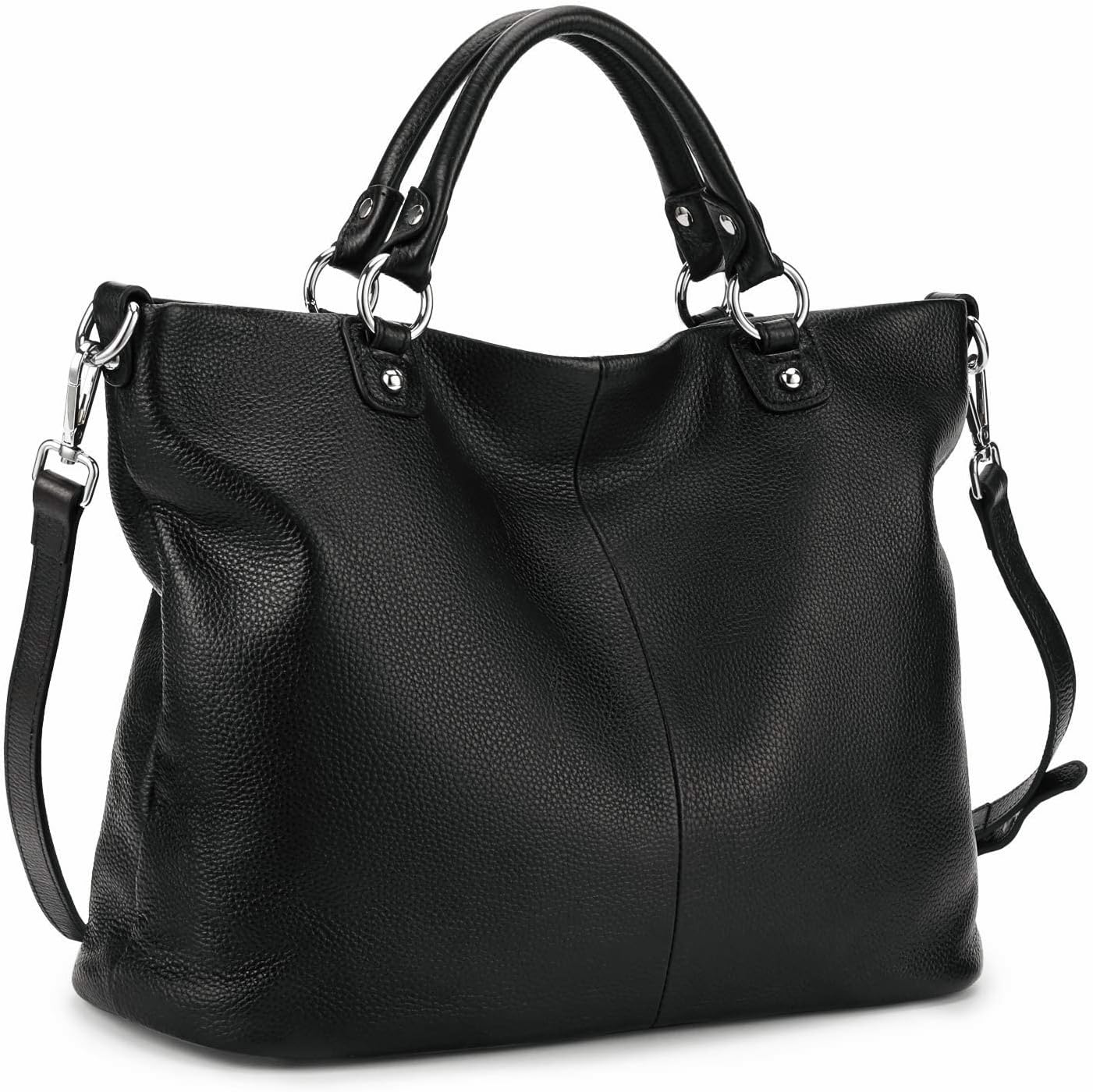 Bolso Kattee para mujer de cuero suave, bolso cruzado superior y bo...