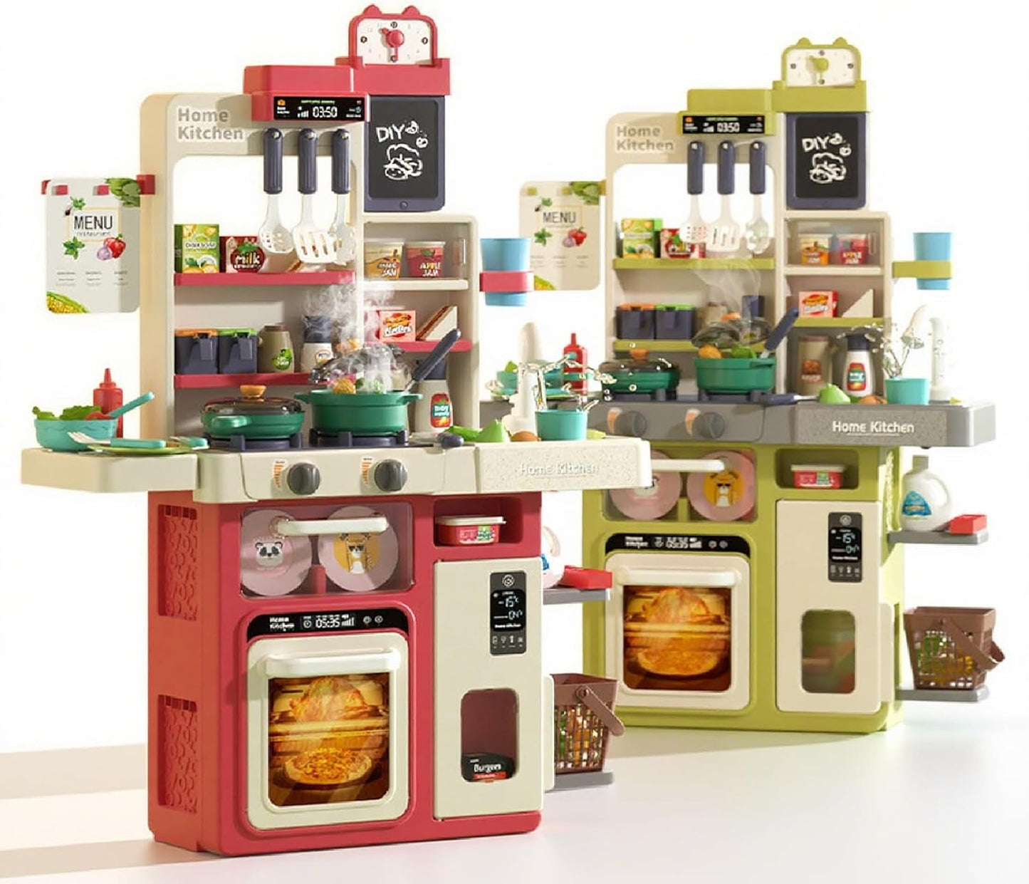 Serena&amp;Jewel Juego de cocina con 63 piezas, juego de accesorios...