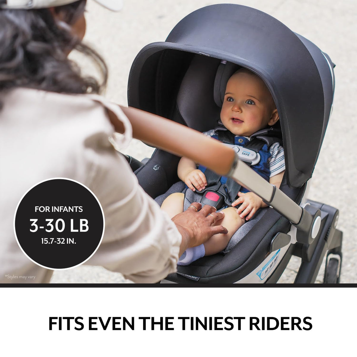 Evenflo Shyft DualRide Combo de Cochecito y Asiento de Carro Infant...