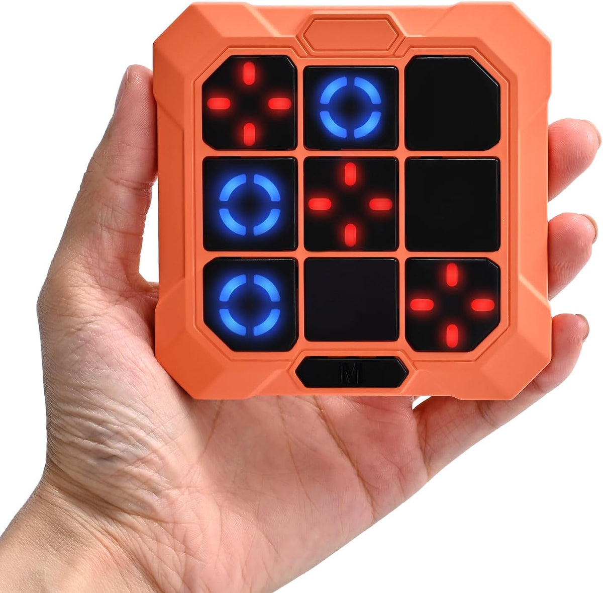 6 en 1 Tic-Tac-Toe juego de mano para niños, tablero electrónico de...