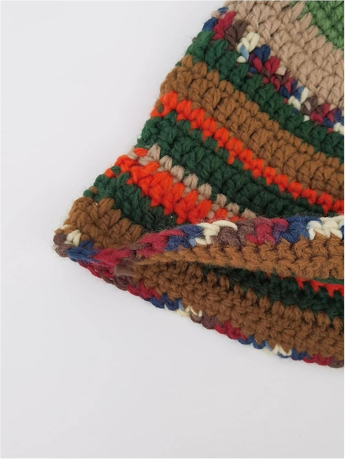 GORGLITTER Gorros de ganchillo para mujer, gorro de punto con bloqu...