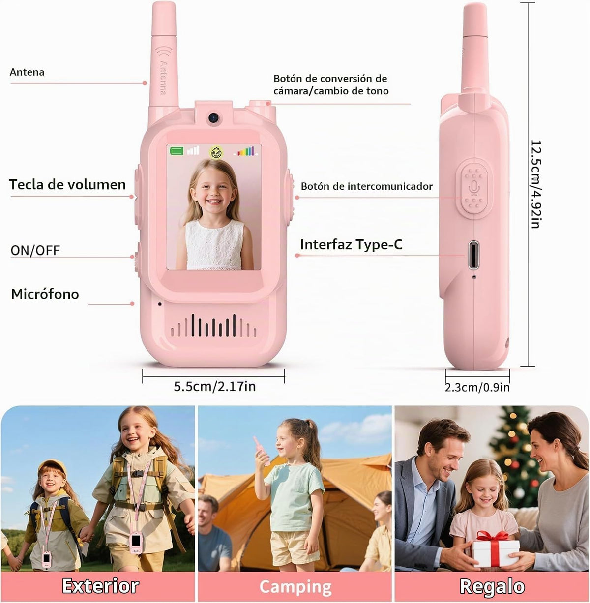 Walkie Talkies BlueFire para niños con video \u2013 Radios de jugue...