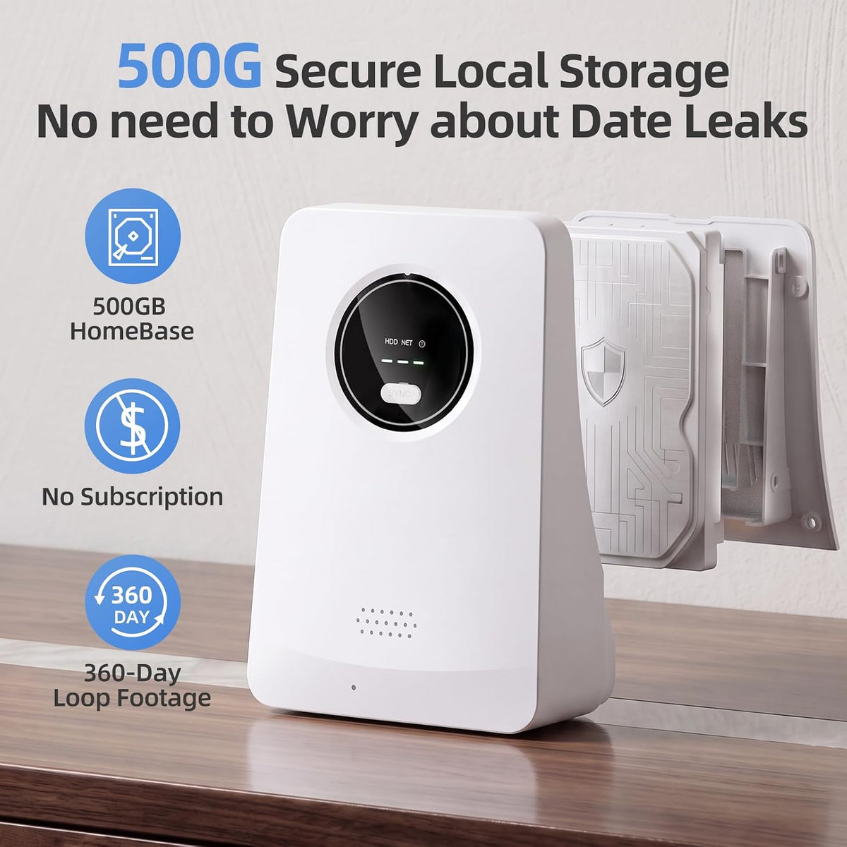 KCSNYOPRO Cámaras de seguridad inalámbricas para exteriores, kit cl...