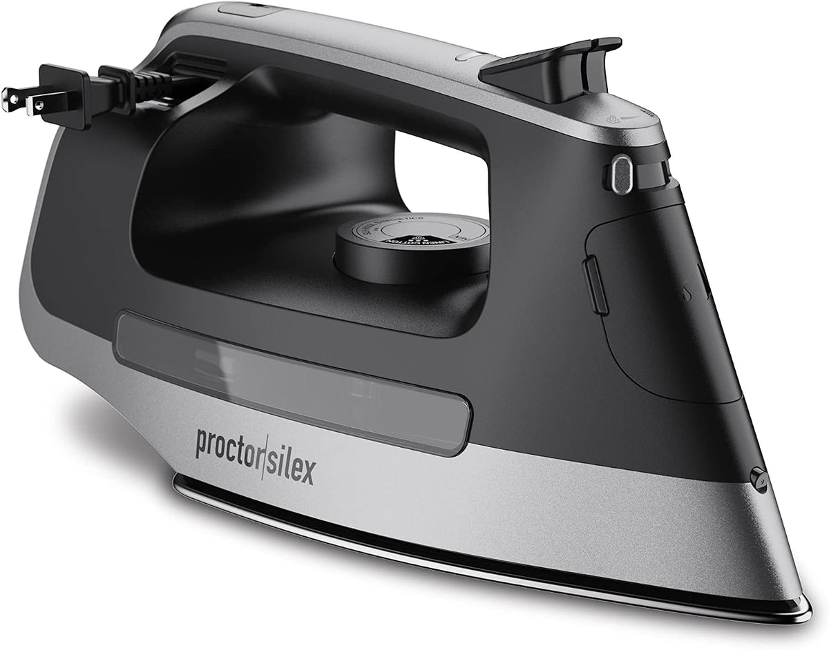 Proctor Silex Plancha de vapor para ropa con suela de acero inoxida...