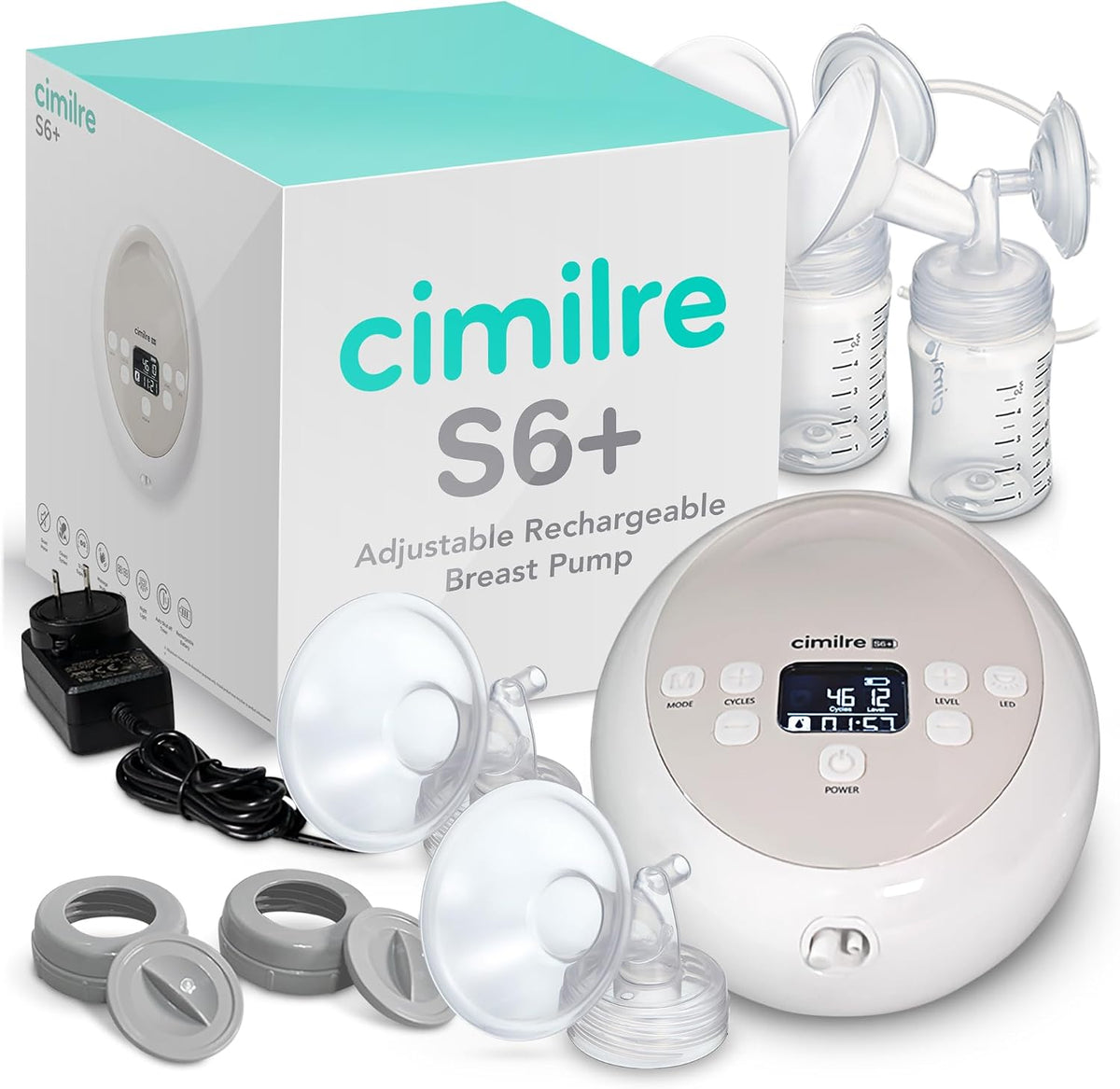 Cimilre S6+ - Paquete de bolsas de almacenamiento de leche materna...