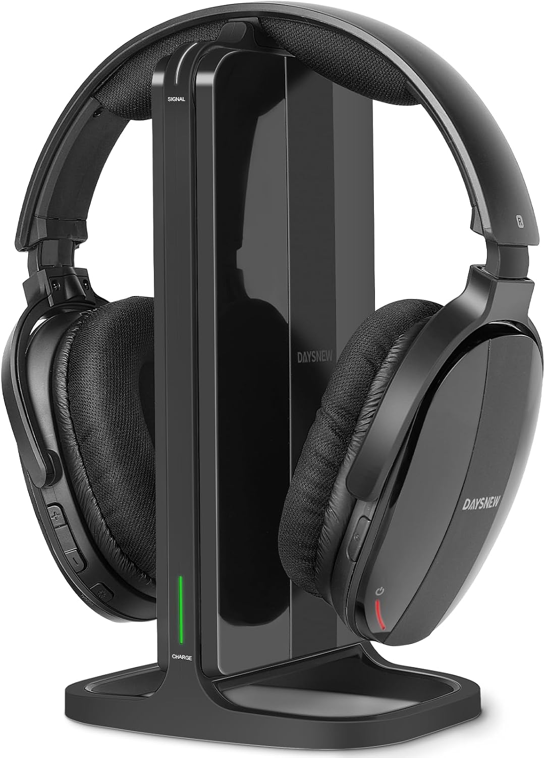 Daysnew - auriculares inalámbricos para TV con base de carga y tran...