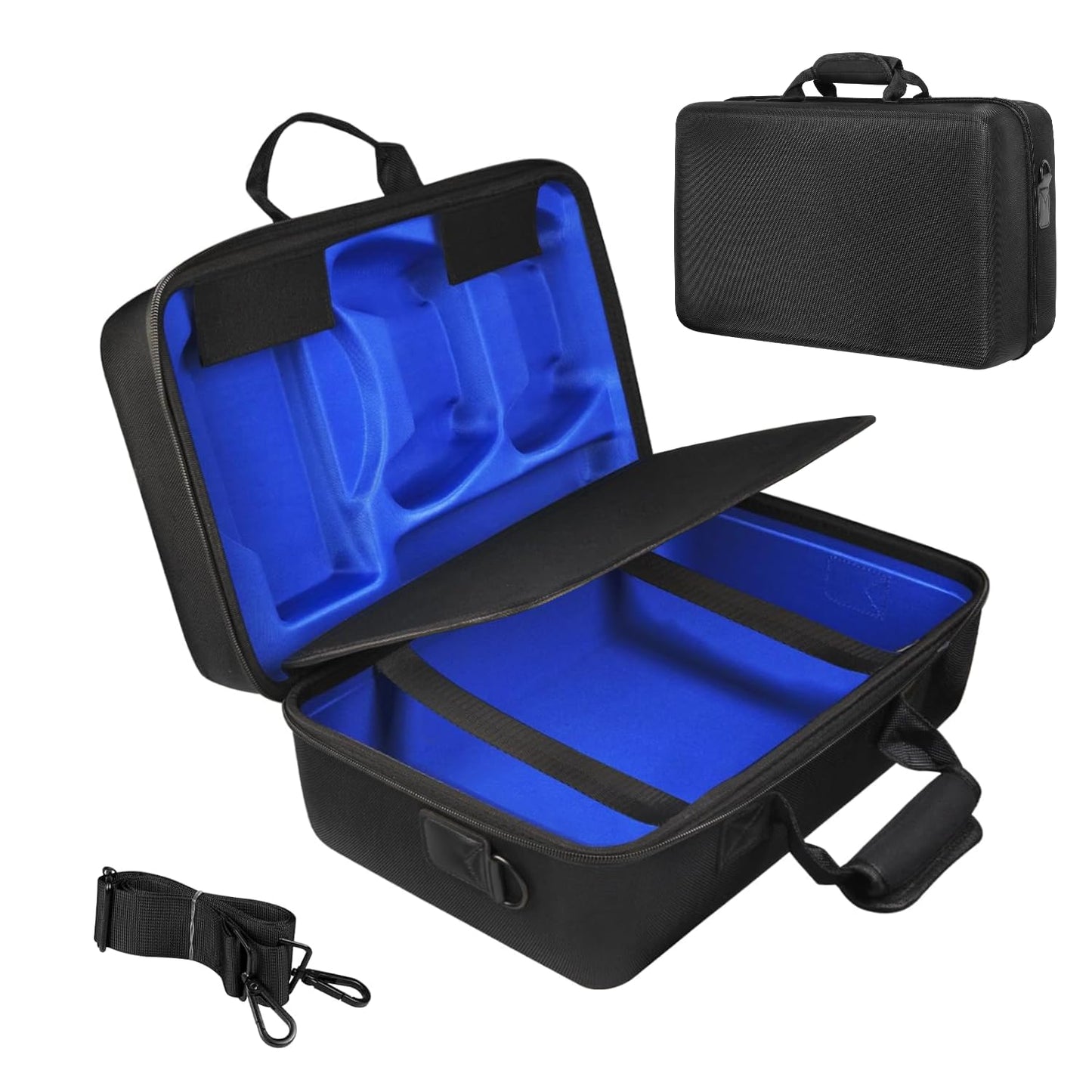 LVKAYCE Estuche de transporte compatible con PS5 SLIM 2023, bolsa d...