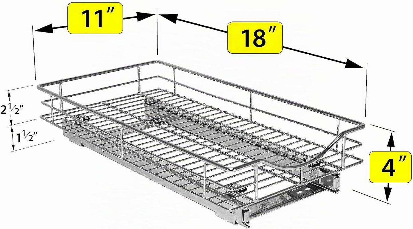 LYNK PROFESSIONAL® Organizador de gabinete extraíble, cajones desli...