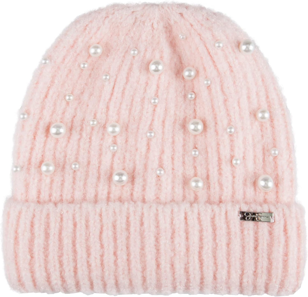 Jessica Simpson Gorro de punto cálido y acogedor para mujer