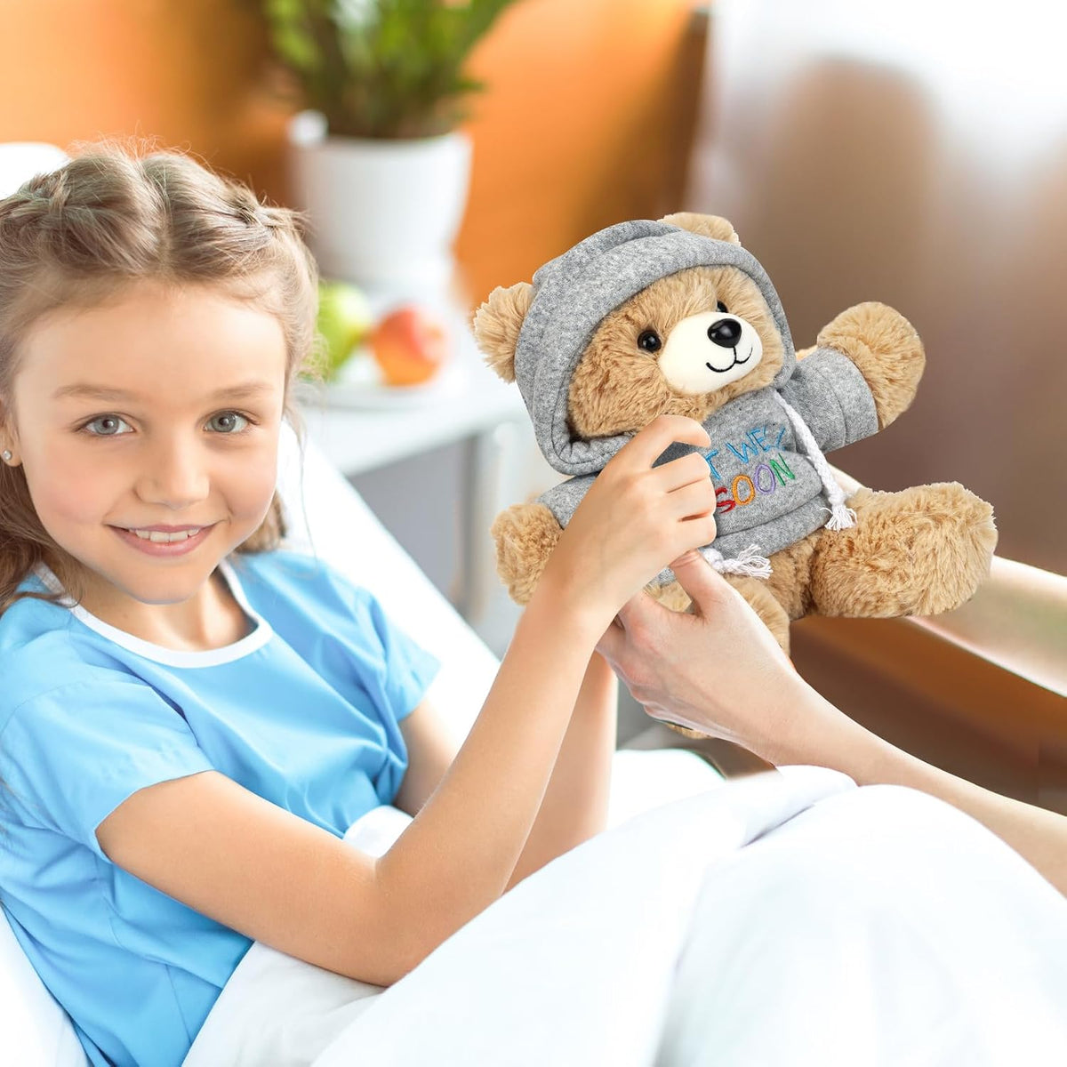 Osacoe Get Well Soon Oso de Peluche Animal de Felpa con Caja de Reg...