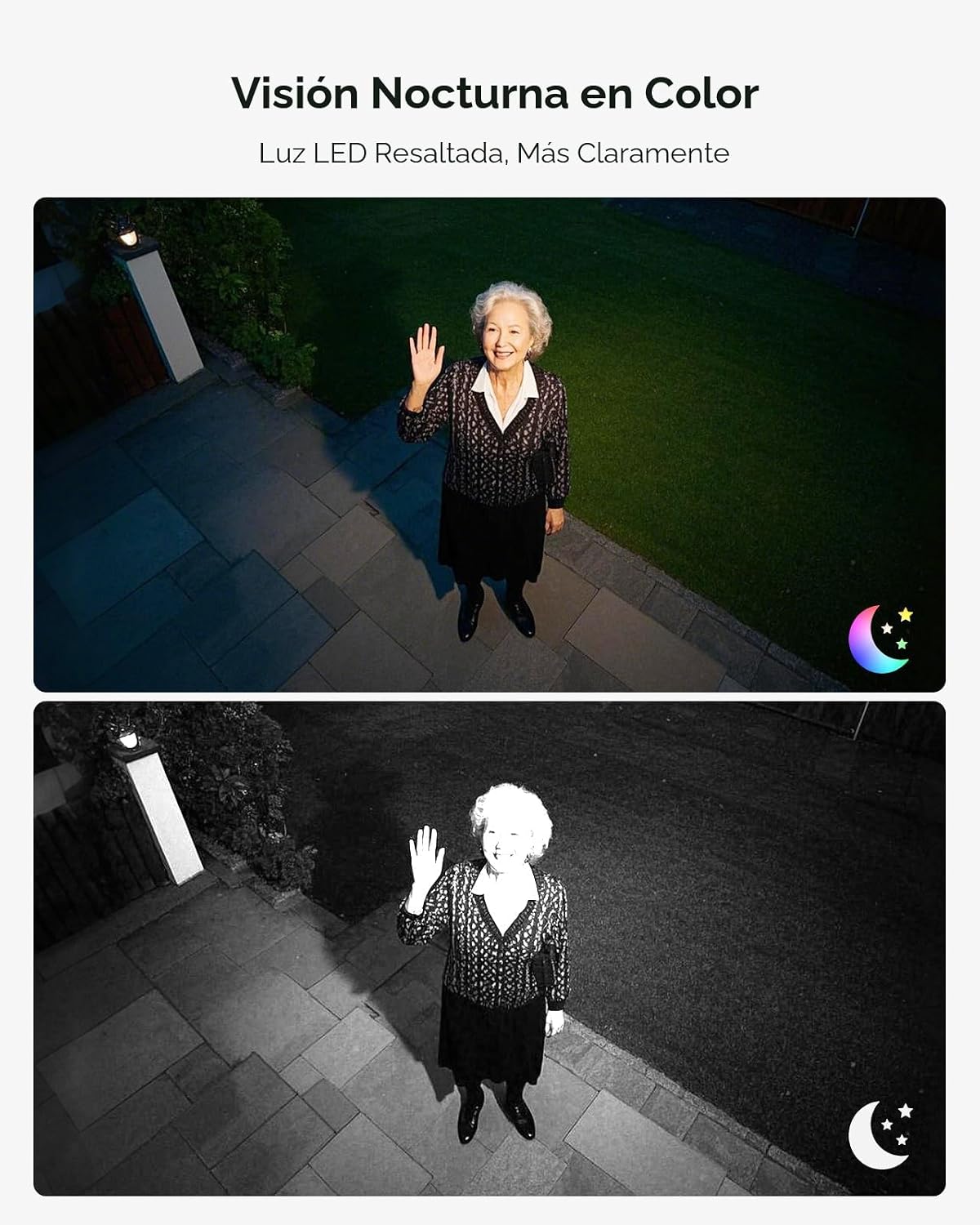 Cámaras de seguridad solar Hiseeu inalámbricas para exteriores, kit...