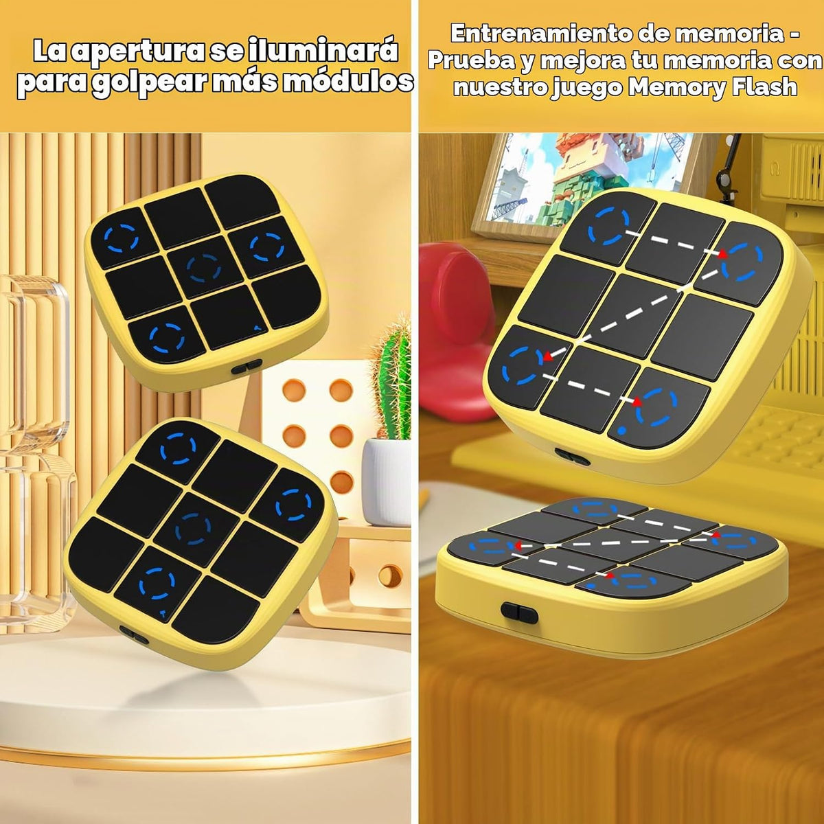 Juego de pernos recargables Tic-Tac-Toe, consola de rompecabezas de...