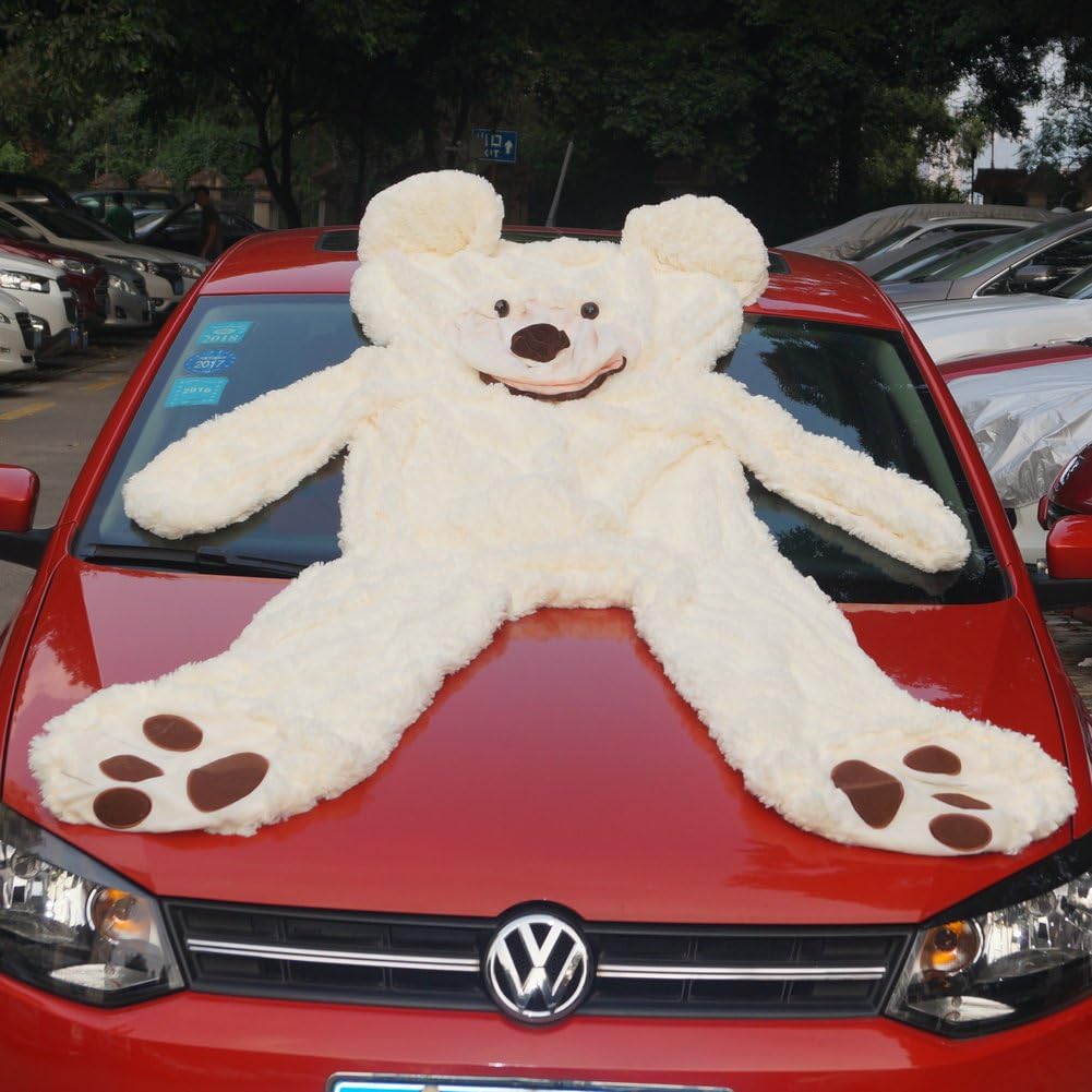 Funda exterior de oso de peluche súper gigante de 4.9 ft, diseño de...