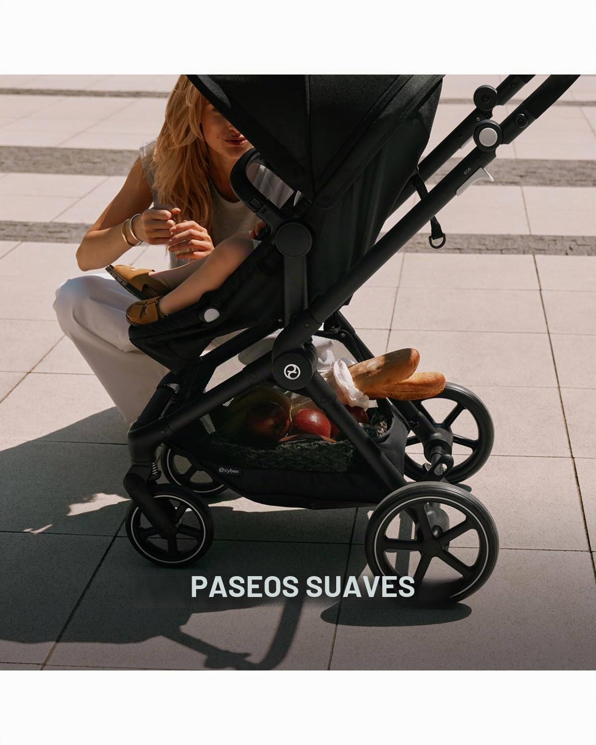 Cybex EOS - Cochecito de bebé 2 en 1 para recién nacido, bebé a niñ...