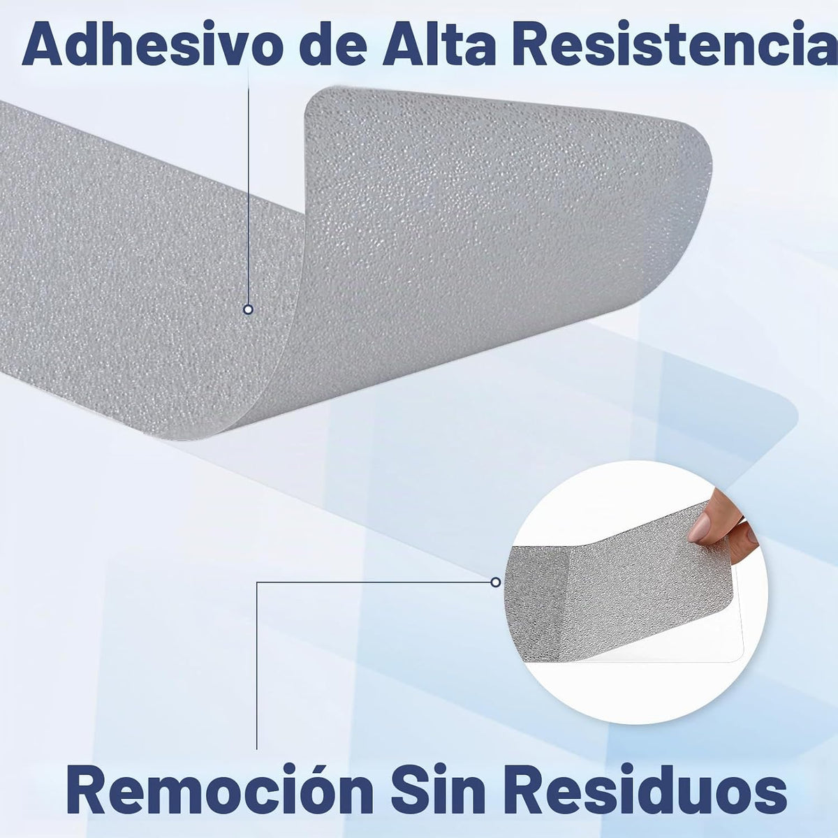 Gecork XXL - Calcomanías antideslizantes para bañera con adhesivo f...