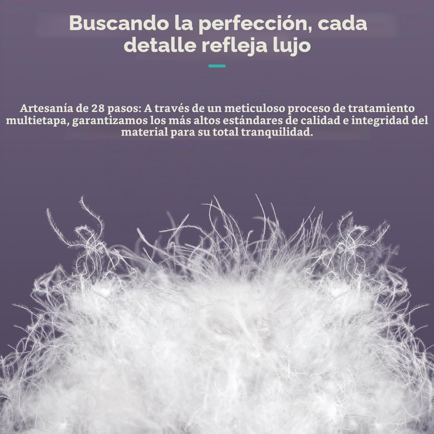 PlushHavenCloud Almohada de plumón de ganso blanco, almohada de luj...