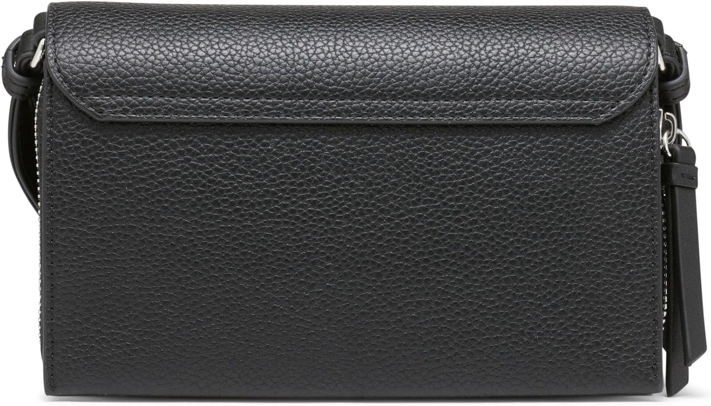 Calvin Klein Bolso bandolera Millie con triple compartimento para m...