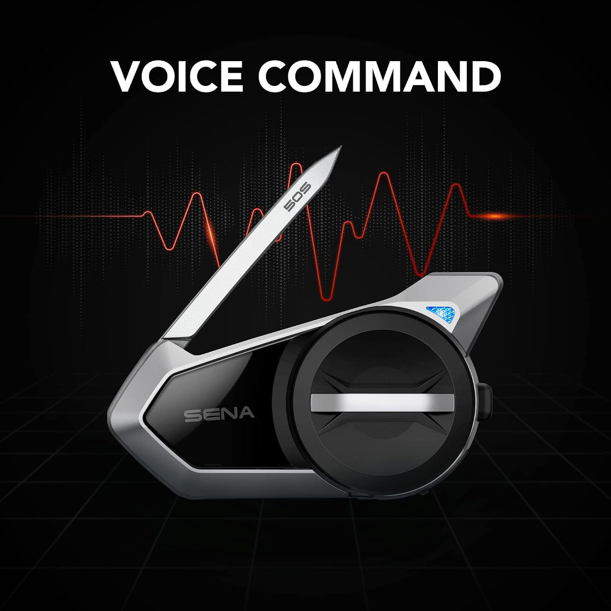 Sena 50S motocicleta Jog Dial Comunicación Bluetooth Auricular w\/s...