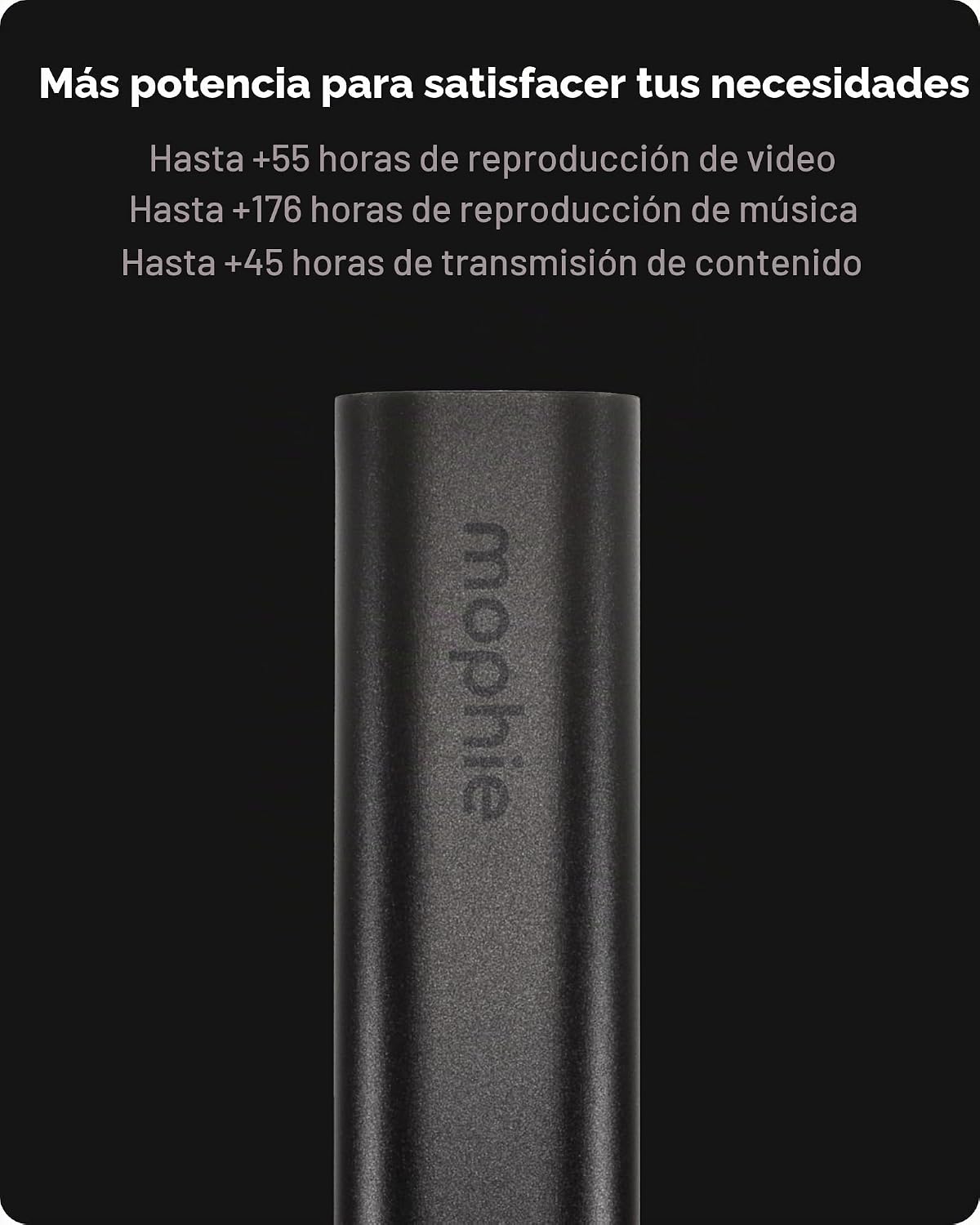 Mophie Powerstation Fast Power Bank de 10,000 mAh | Carga más rápid...