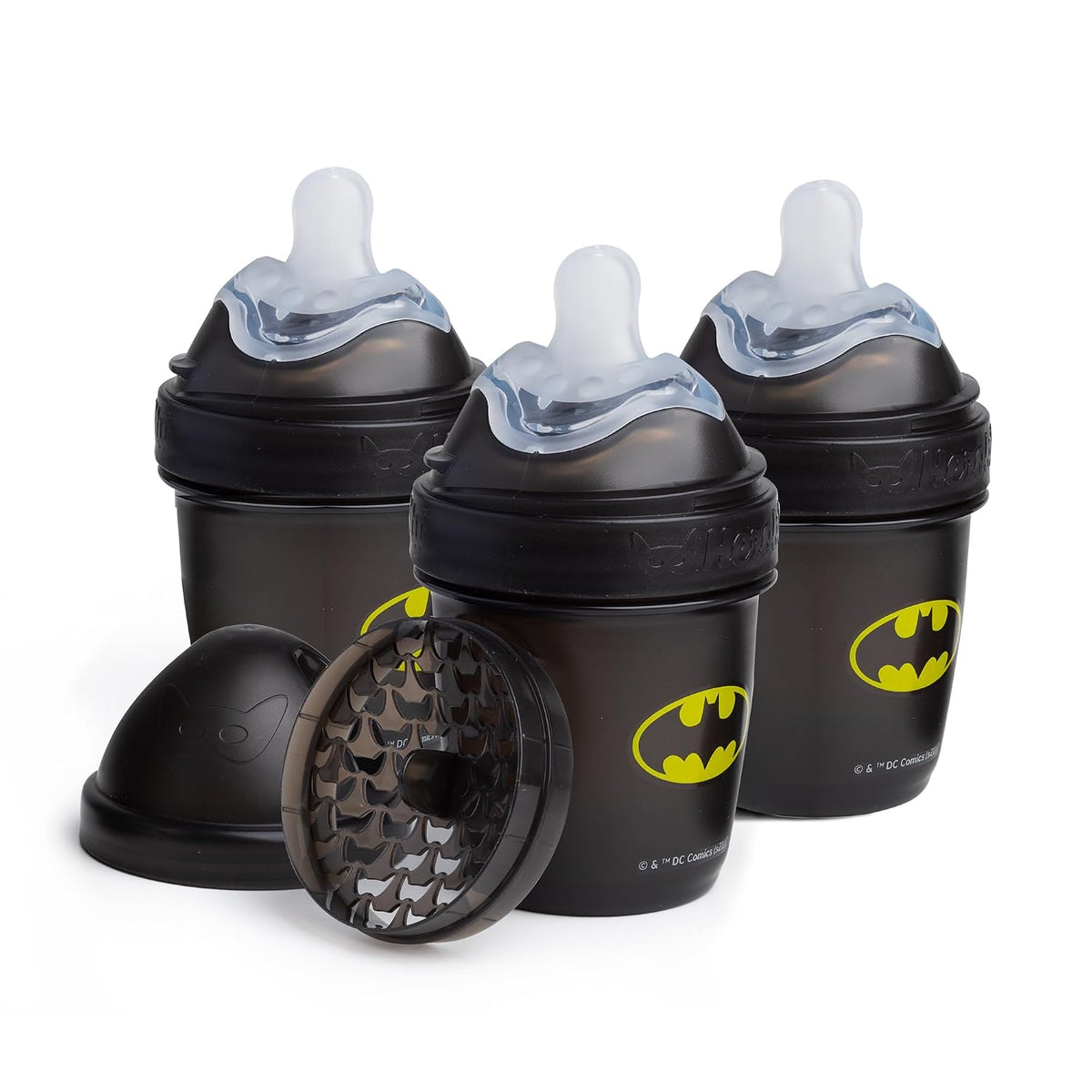 Batman DC Comics - Herobility - Biberones dobles anticólicos para b...