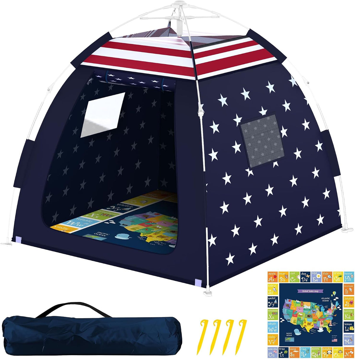 Casa de juegos multiusos al aire libre para niños pequeños, tienda...
