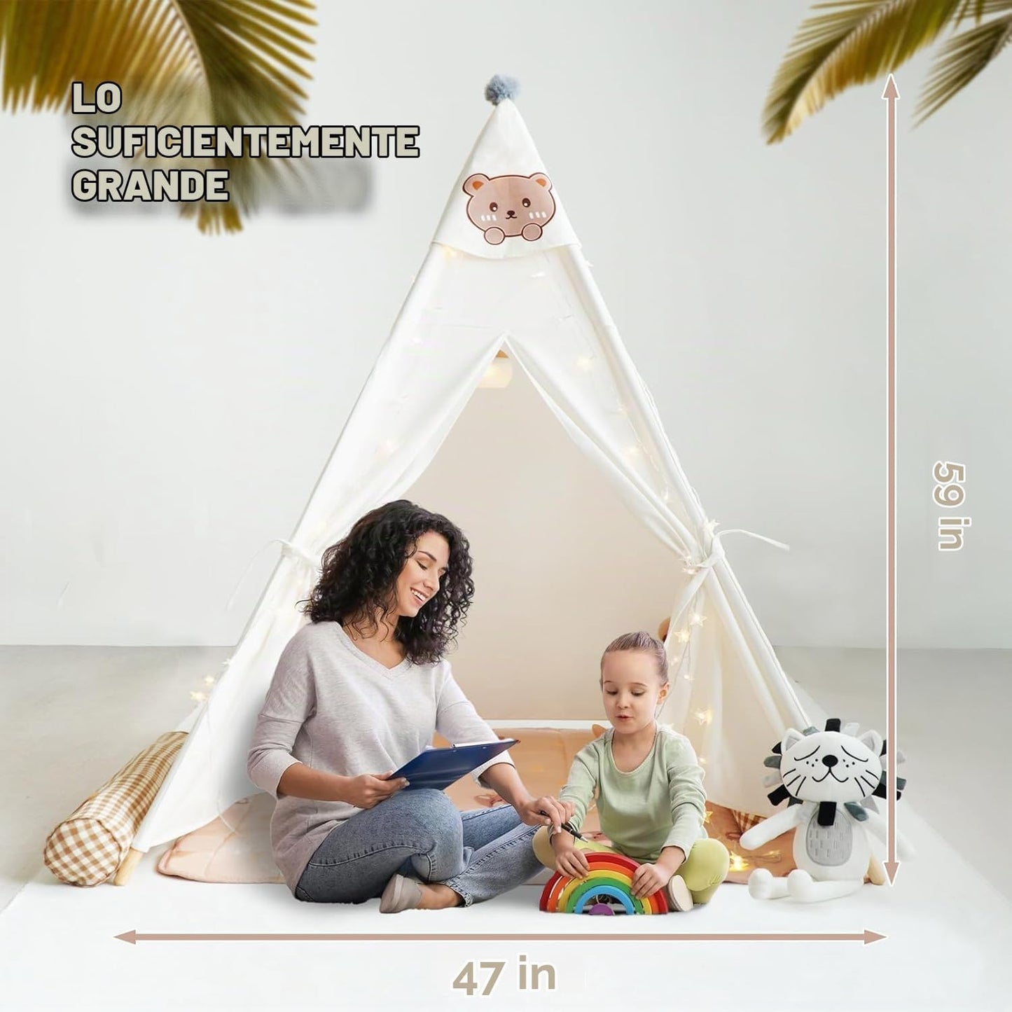 Tienda de campaña tipi RongFa para niños - Tienda de campaña portát...