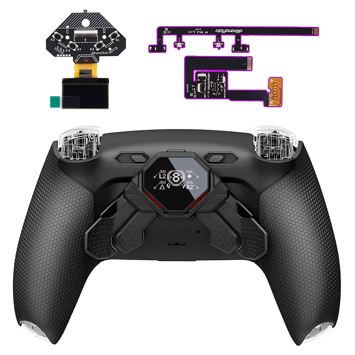 eXtremeRate SPARK Kit de paletas traseras para controlador PS5 BDM-...