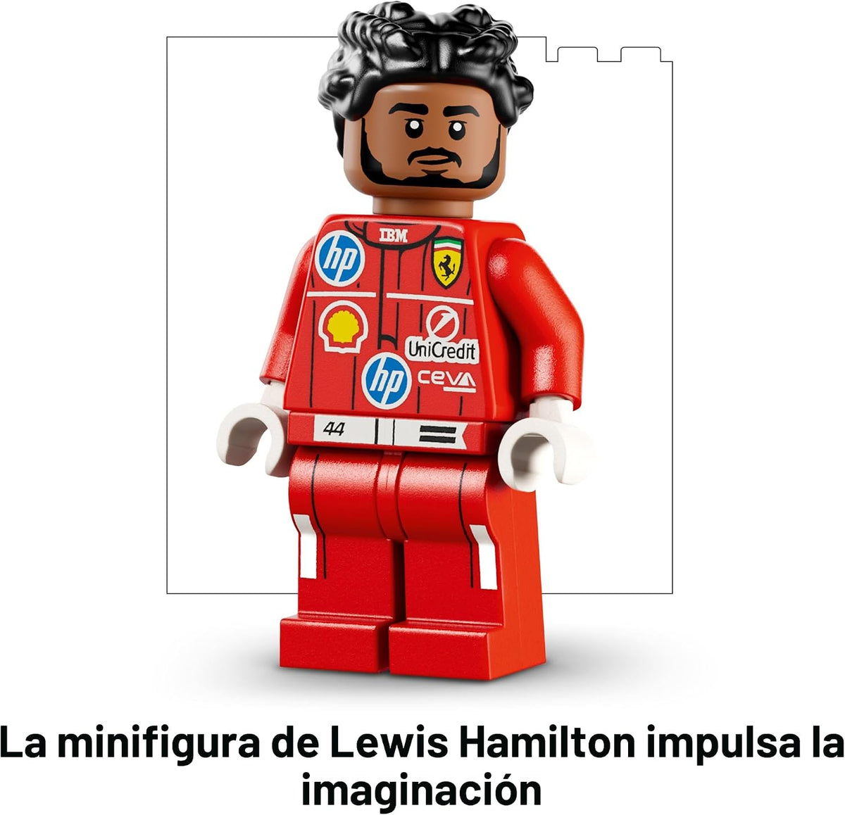 LEGO Editions Scuderia Ferrari HP Lewis Hamilton Casco \u2013 Juego...