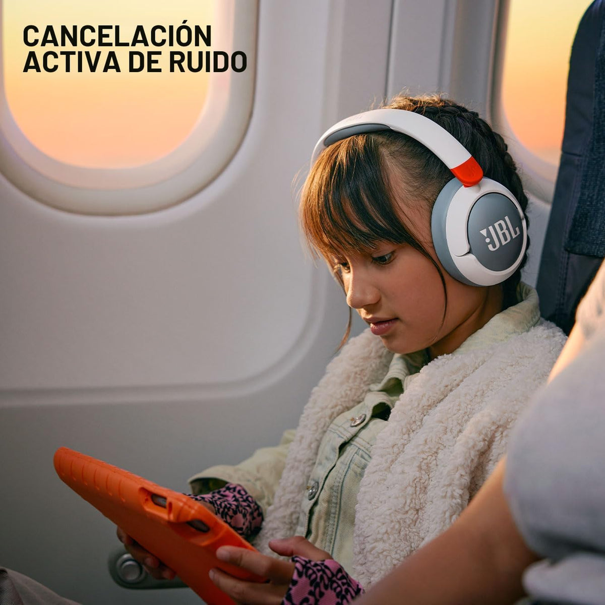 JBL Junior 470NC - Auriculares inalámbricos sobre la oreja con canc...