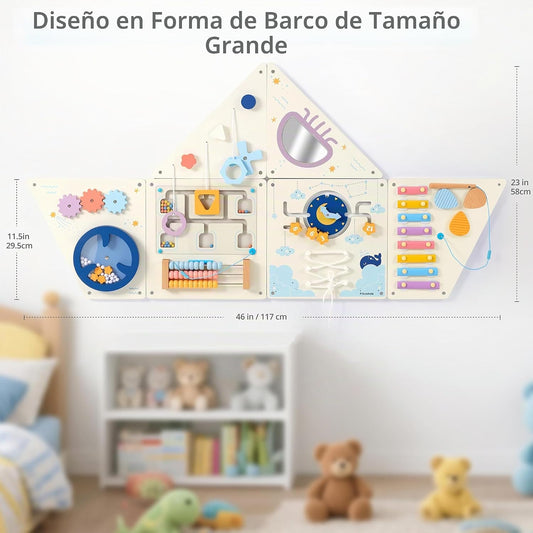 Pillowhale Tangram - Paneles de Tablero Ocupado de Actividades de P...