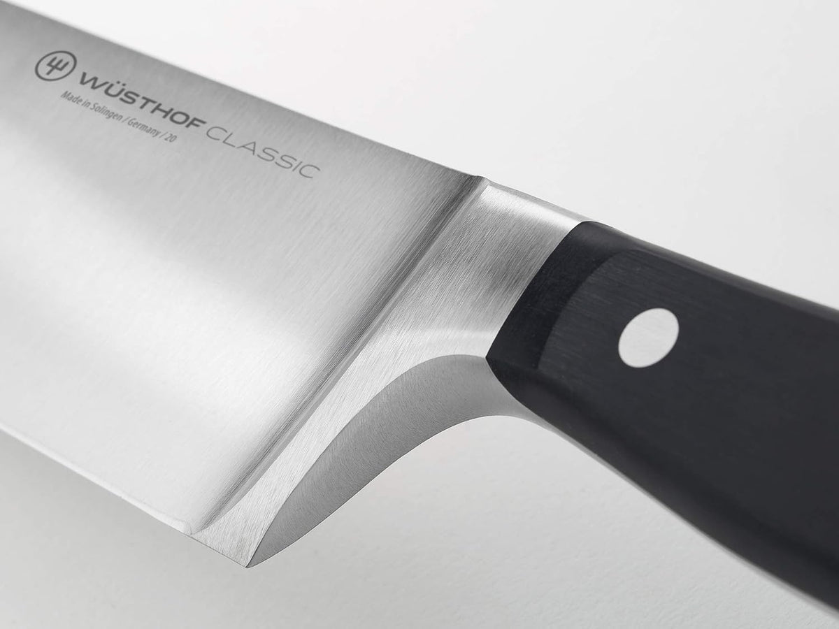 WÜSTHOF Cuchillo de chef clásico de 8 pulgadas, negro