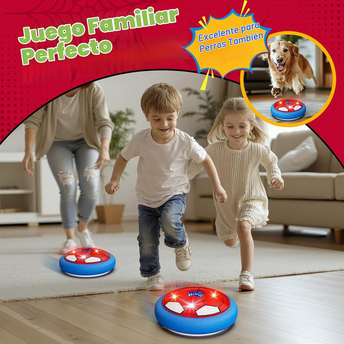 HopeRock Juguetes de Fútbol Paquete de 2 Pelotas de Fútbol Flotante...