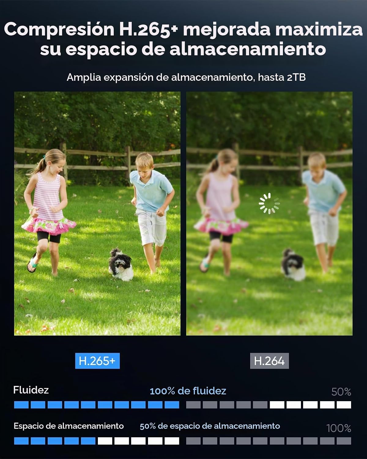 SANNCE Sistema de cámara de seguridad de vigilancia doméstica con c...