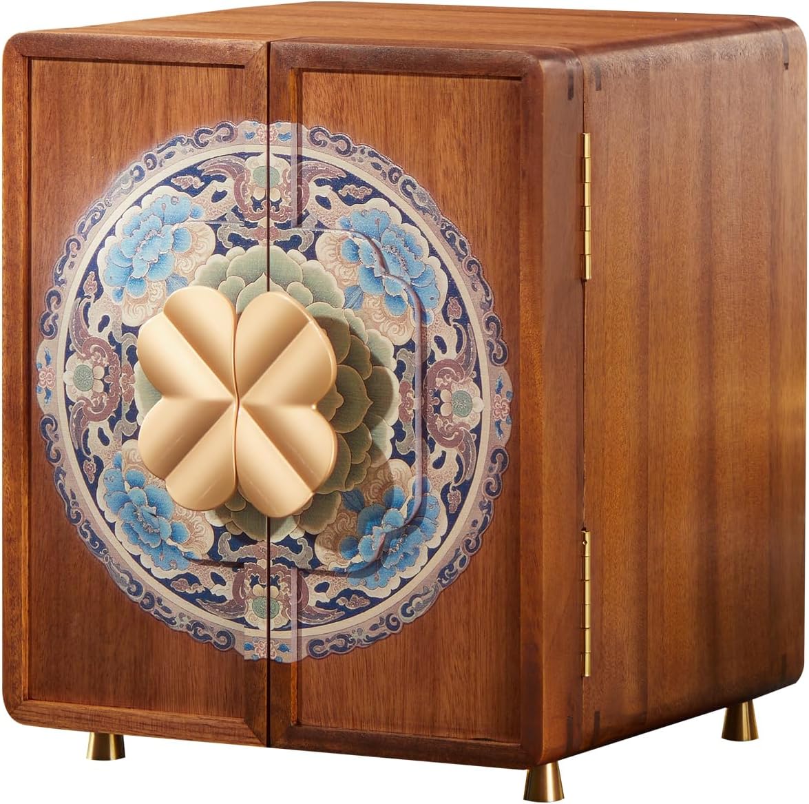 KAOTGOT Joyero de madera para mujeres y niñas, organizador grande d...