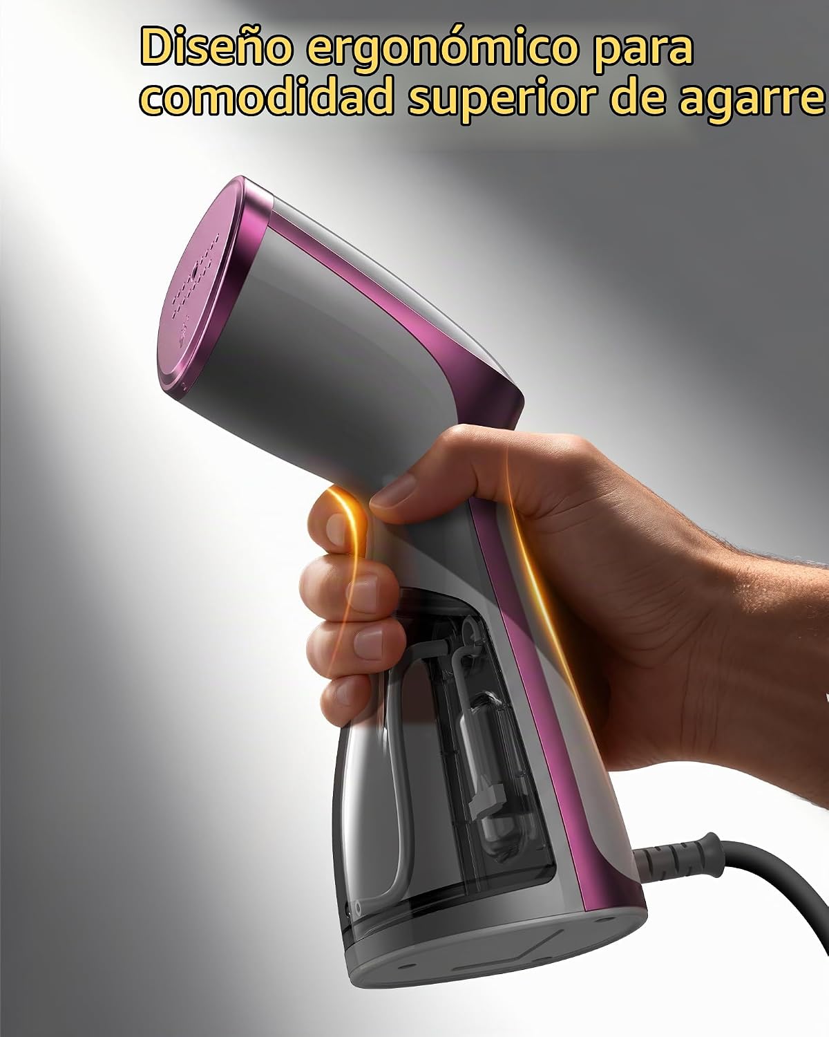 OGHom Vaporizador para ropa, removedor de arrugas portátil de mano,...