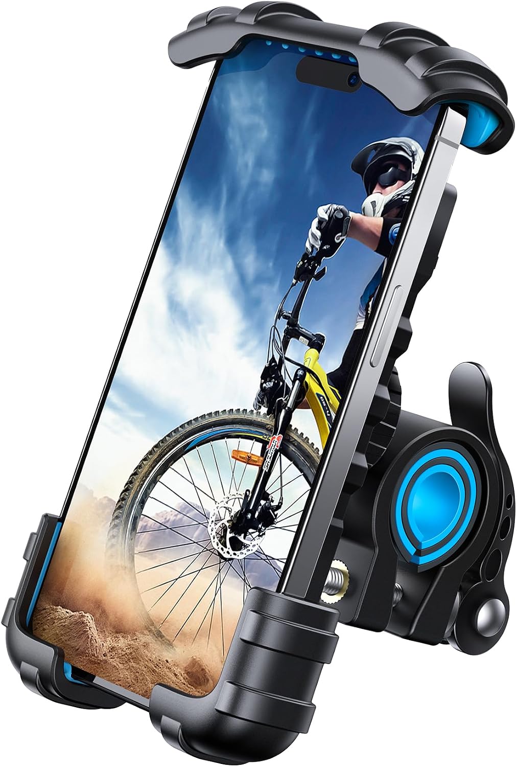 Lamicall Soporte para teléfono de bicicleta, soporte para teléfono...