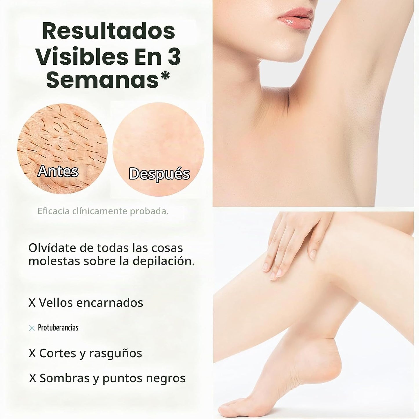 Dispositivo de depilación láser IPL para mujeres y hombres, removed...