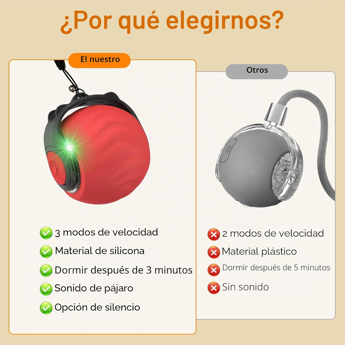 Juguetes interactivos para gatos 2026 con sonidos de pájaros y 3 mo...