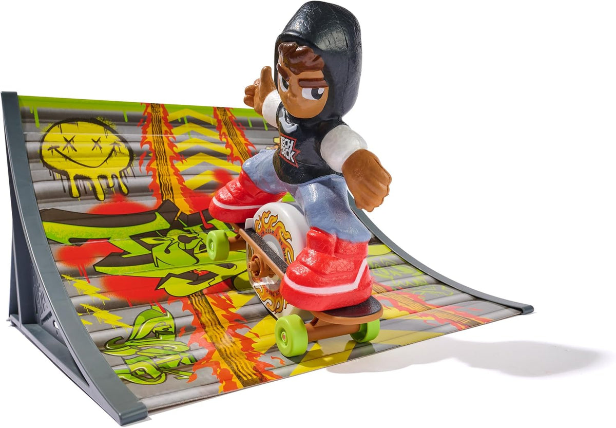 TECH DECK Shred N' Blast - Patineta motorizada para dedos | Per...