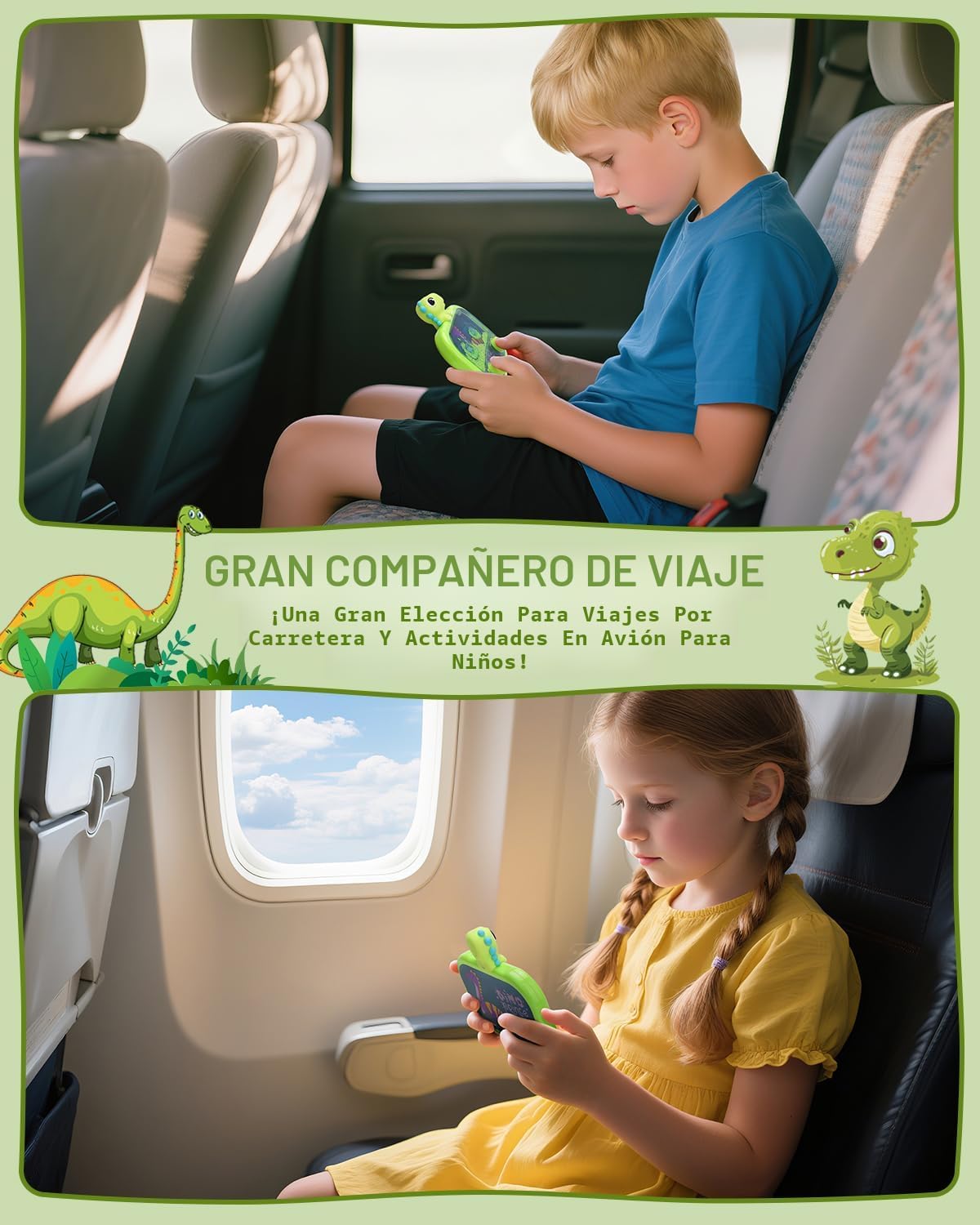 Givzan Juego de Agua Portátil de Mano con Luz \u2013 Juguete de Dia...