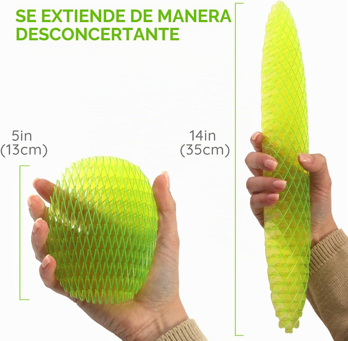Morf Juguete de Gusano Fidget - Gusano Sensorial 3D Flexible para N...
