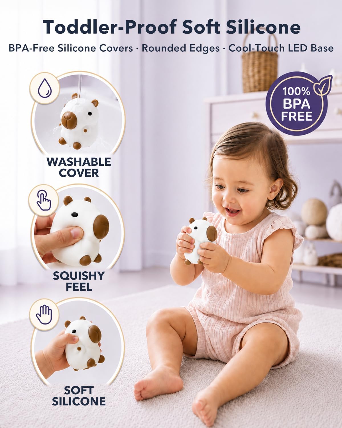 Tedmos Regalos de cumpleaños para niñas de 1, 2, 3, 4, 5, 6 años, l...