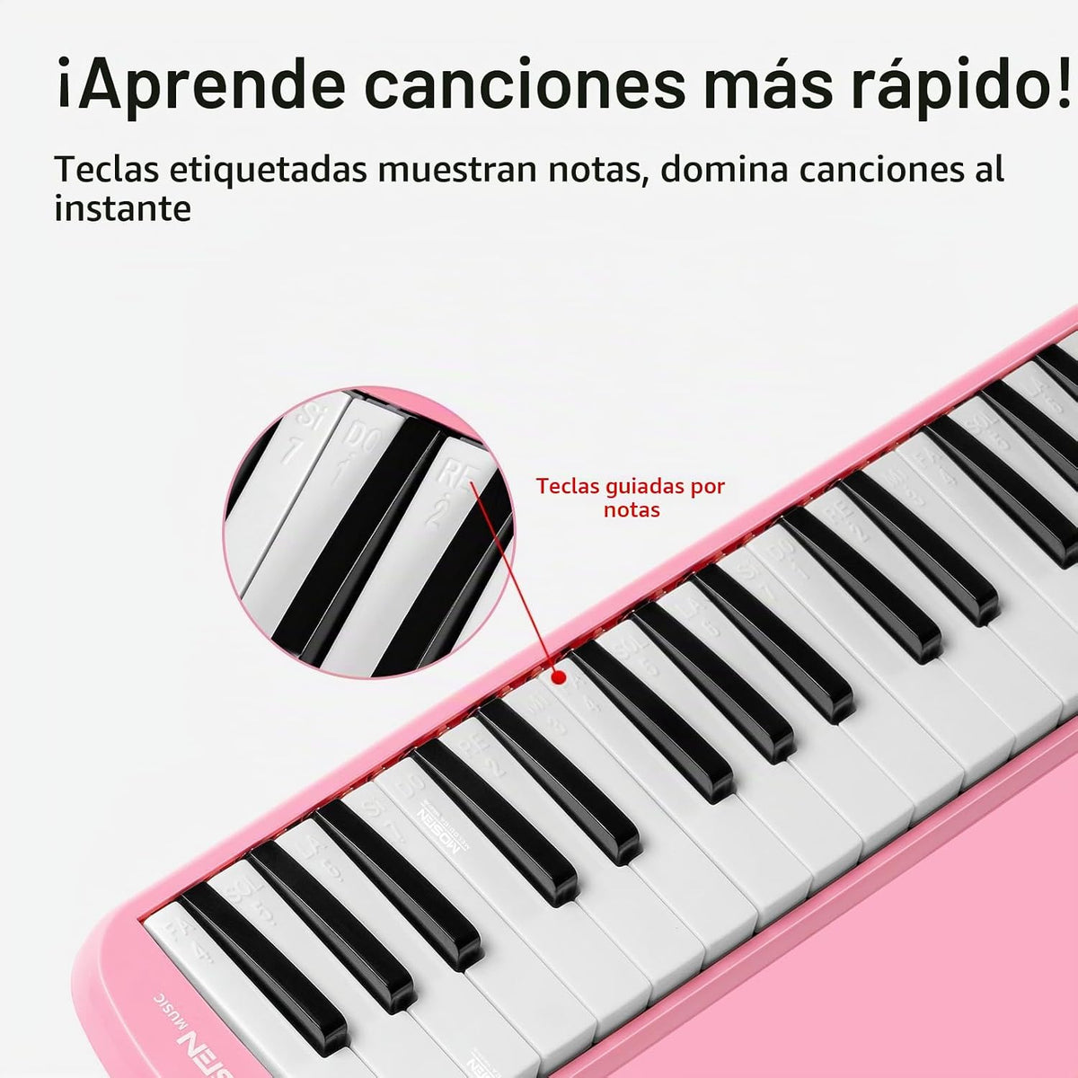 MOSEN - Instrumento melódico de 32 teclas para principiantes y adul...
