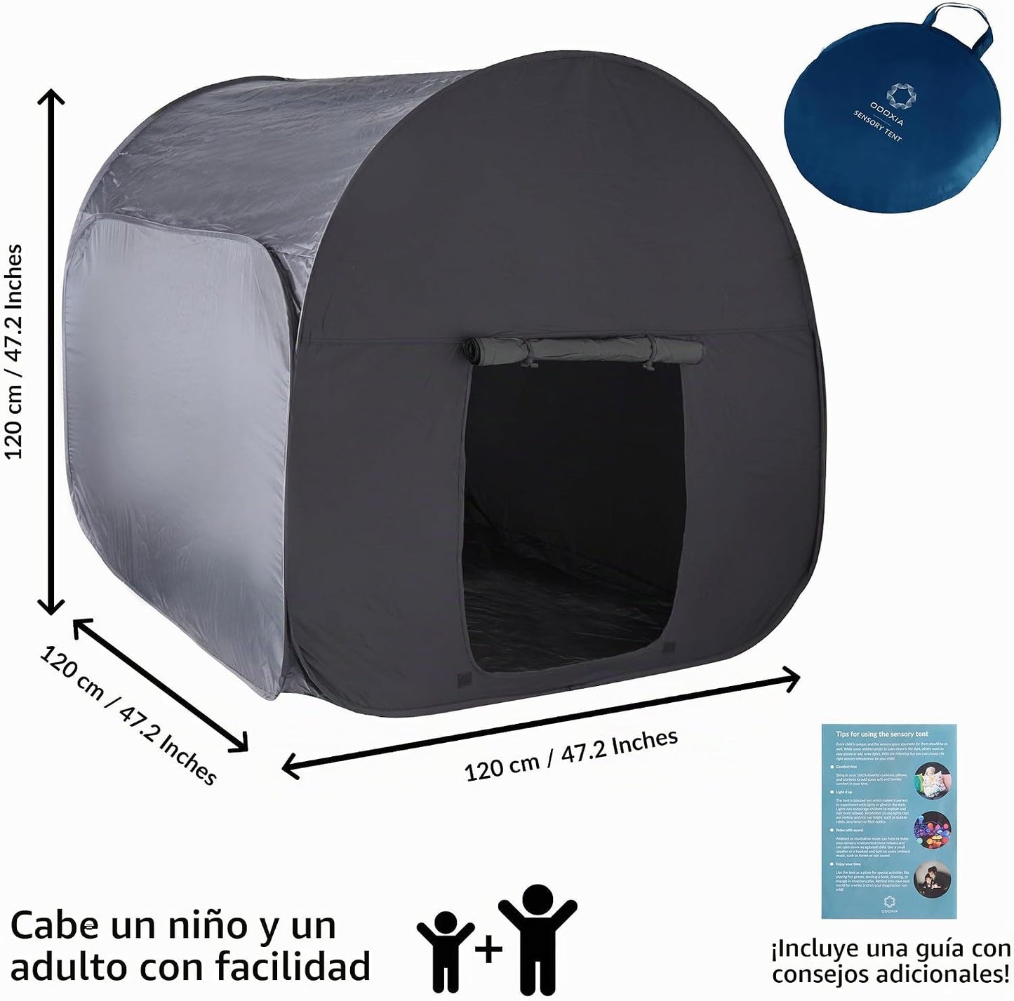 Tienda de campaña sensorial | Esquina tranquila para que los niños...