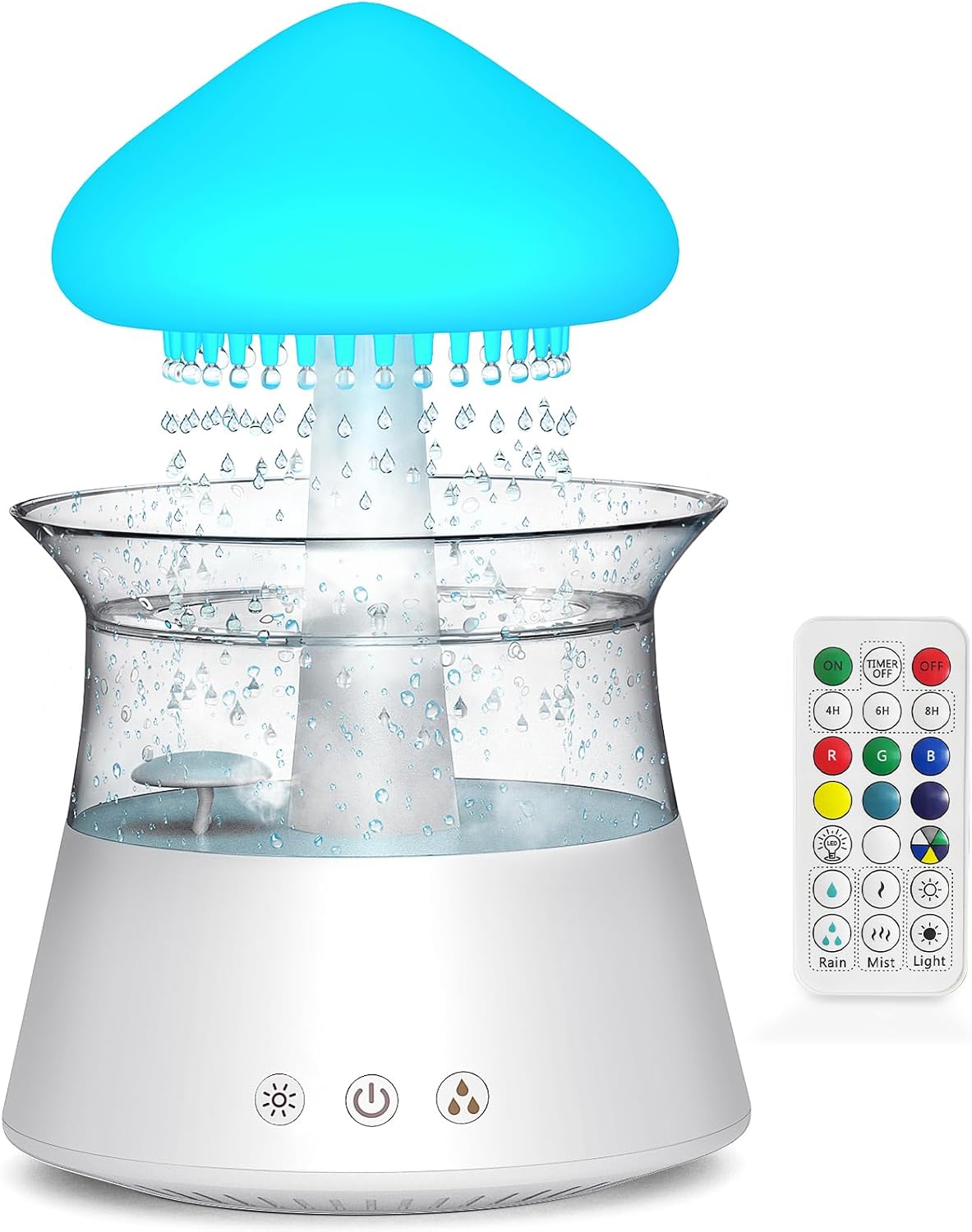 Diffuserlove Humidificador de Nube Difusor de Goteo de Agua de Lluv...
